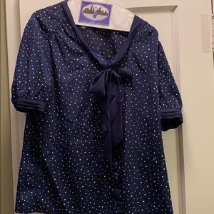 Jason Wu for Target navy blouse